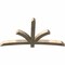Ekena Millwork Davenport Rough Sawn Timber Gable Bracket, Douglas Fir, 72"W x 39"H x 4"D x 4"F, 13/12 Pitch GBW072X39X0404DAV00RDF - alternate 4